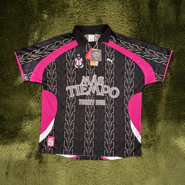 [M] 푸마 X 스켑타 마스 티엠포 콜라보 저지 티셔츠 블랙