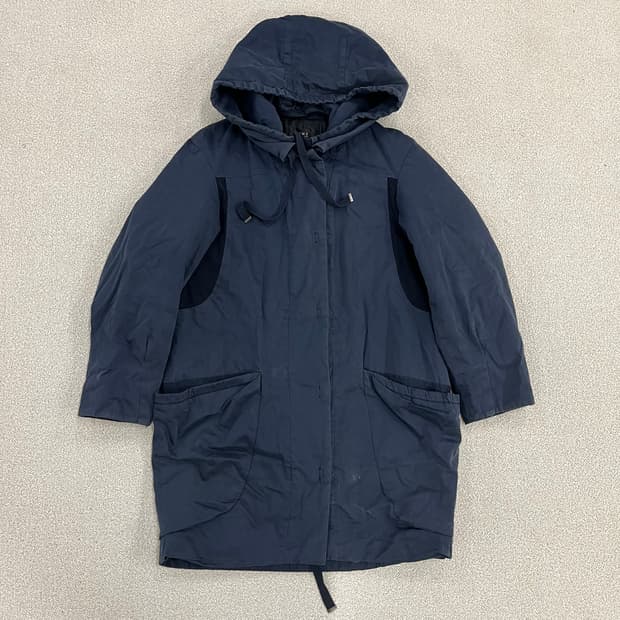 82 한섬 타임 여성 바람막이 코트 자켓 0213M