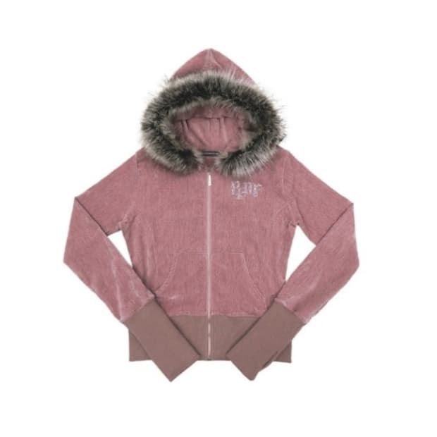 플리즈노팔로우 마리퍼 후드집업 핑크