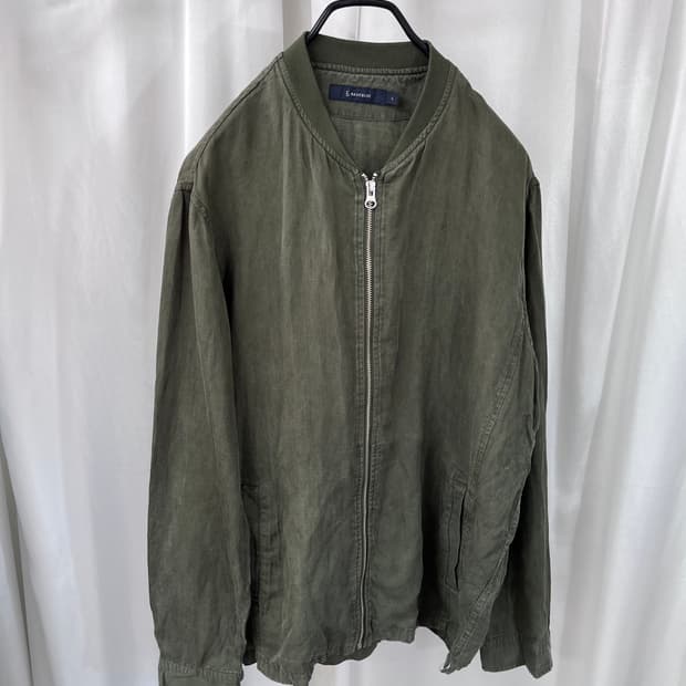 RAGE BLUE linen jacket 