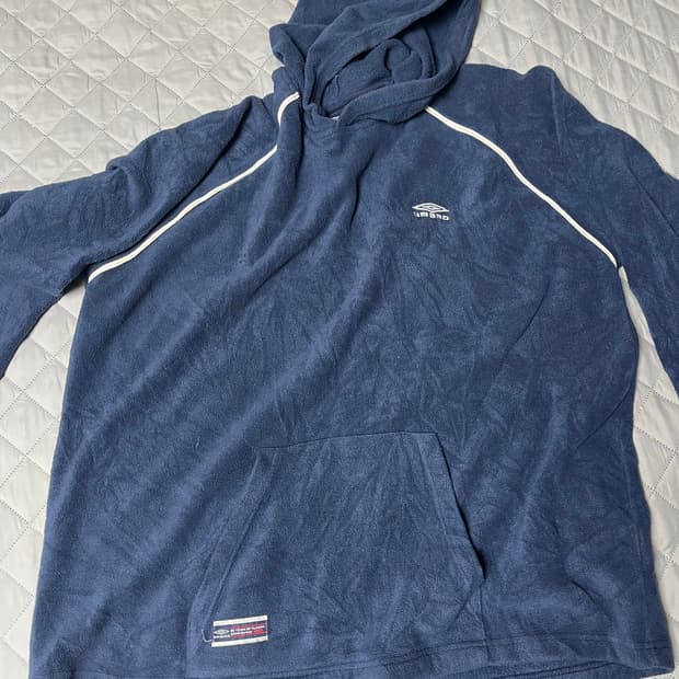 엄브로 사이드 트랙 기모후드