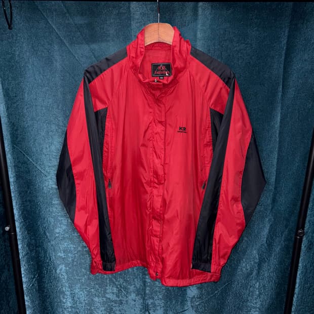 (XL) K2 살로몬 아웃도어 등산용 바람막이 자켓