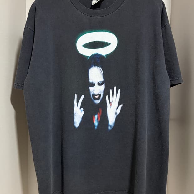 빈티지 1997 Marilyn Manson 마릴린 맨슨 밴드 티셔츠