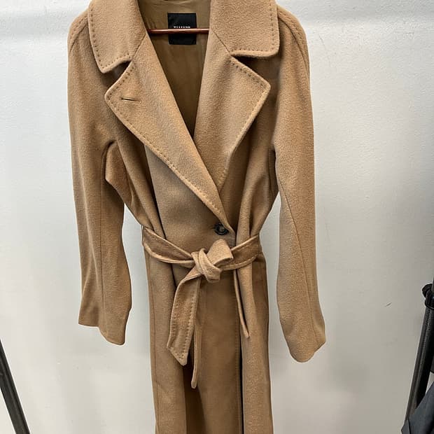 여) 막스마라 위켄드 신형 벨트 울코트 