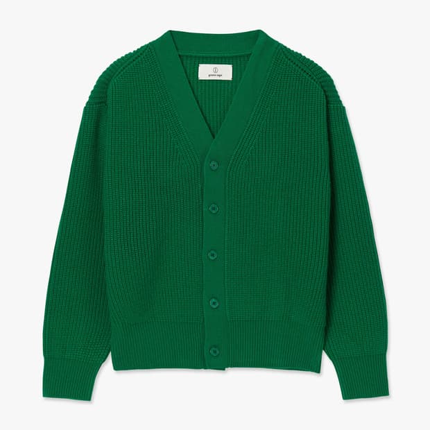 이얼즈어고 그린 로버울 가디건 S