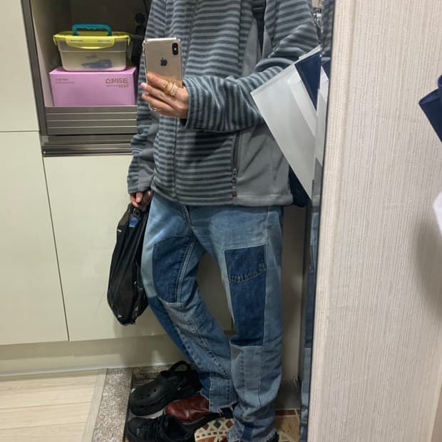 Vintage Levi’s patchwork jean