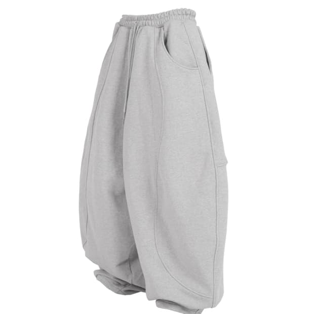 뉴치프시크디피팬츠 그레이