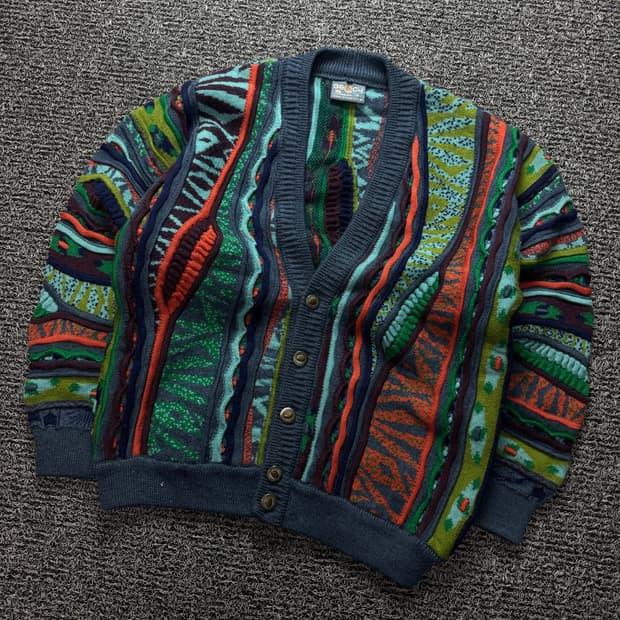 GAECU 오스트레일리아 오리지날 케이블 패턴 가디건 1381