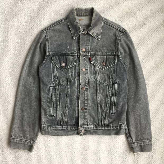 80’s levis 70506 블랙 데님자켓
