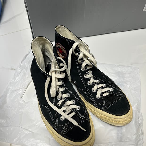 컨버스 척테일러 블랙 하이 270