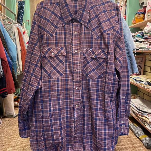 1980-90's Levi’s Western Check Shirt