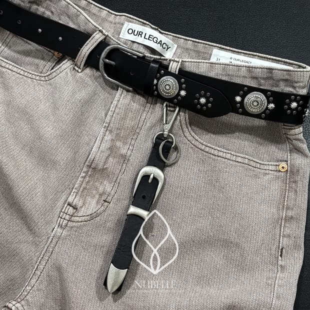 🌗 Western belted keyring / 웨스턴 벨트 키링