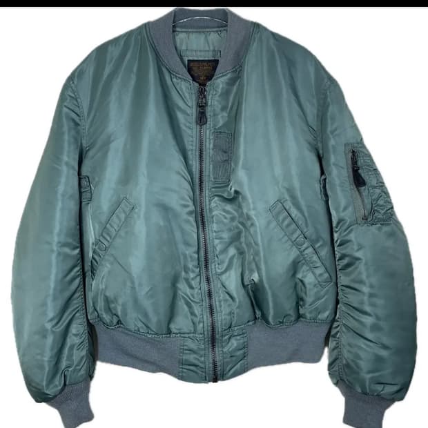 [XL] 알파 인더스트리 빈티지 L2B 플레이트 봄버 MA-1 자켓