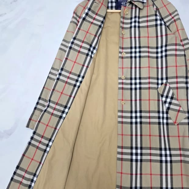버버리 노바체크 글레오 코트 ~55반