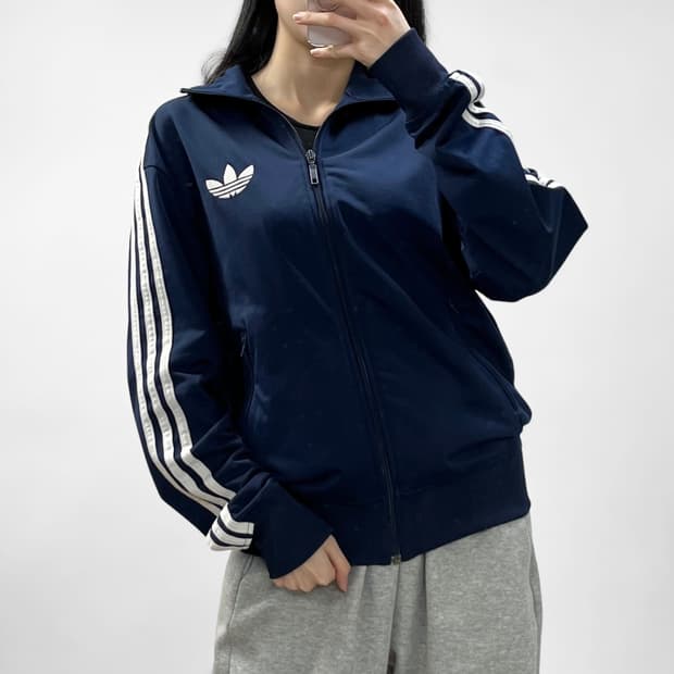 아디다스 og 파이어버드 트랙탑 져지 네이비