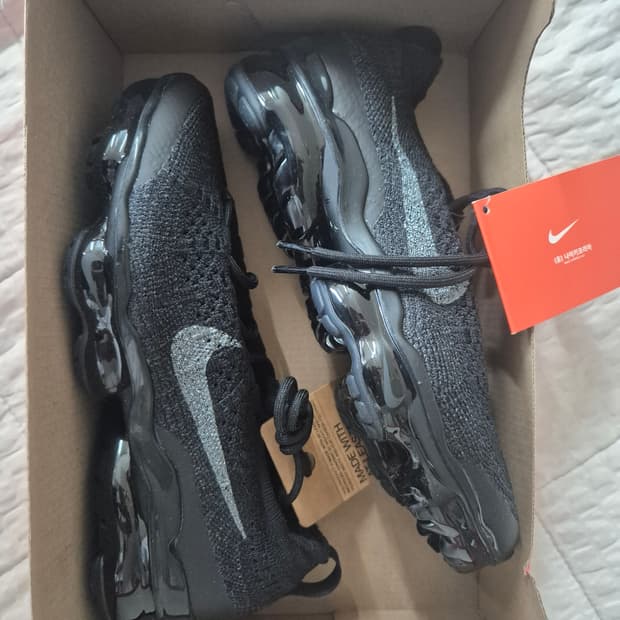 (W) 나이키 에어 베이퍼맥스 2023 플라이니트 블랙 앤트러사이트