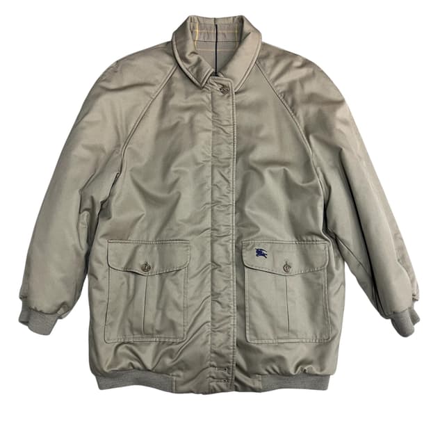 90s 버버리 리버시블 블루종 자켓