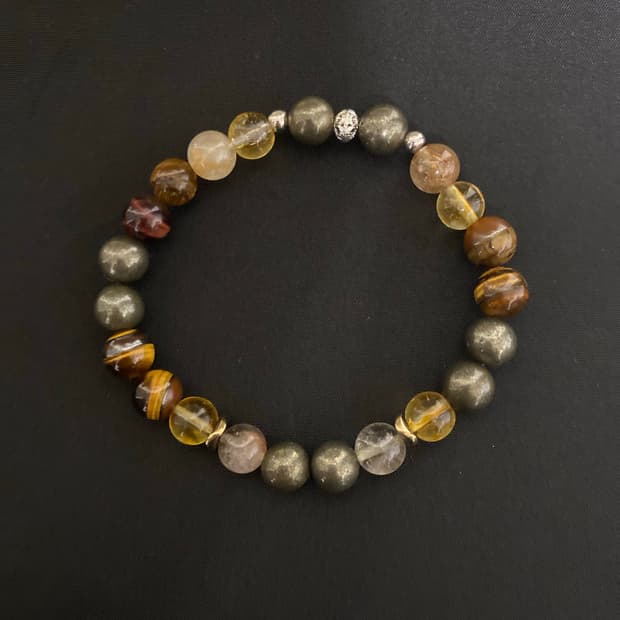 8mm 천연석 원석 팔찌