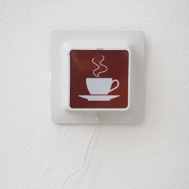 Vintage ikea Skugga wall lamp by Monika 