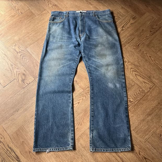 [40]00's 리바이스 517 멕시코제 빈티지 페이딩 플레어진 F31