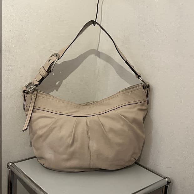 Old Coach vintage shoulder bag (ivory)