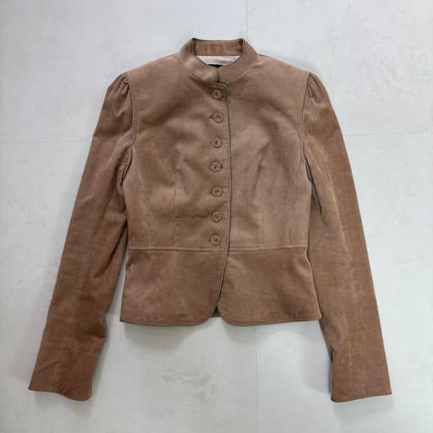 STRUCTURED CORDUROY JACKET