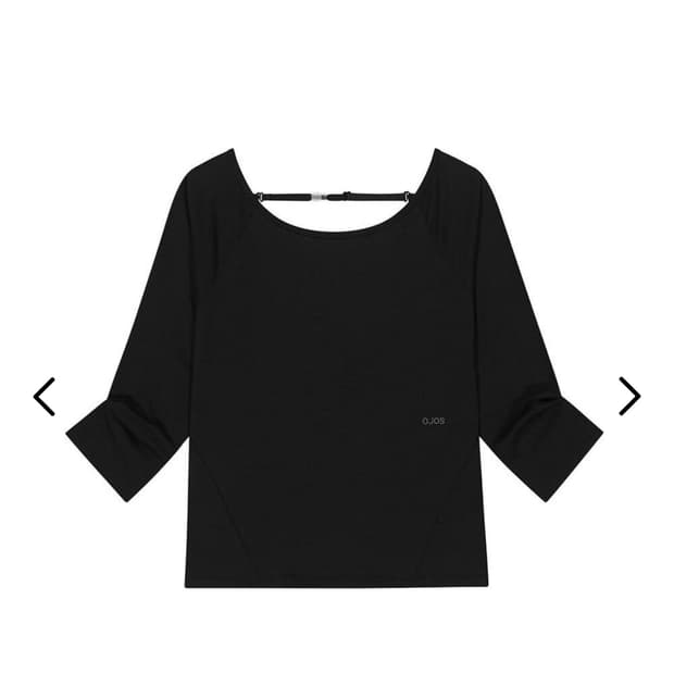 오호스 오호스 Backless Capri Sleeves / Black