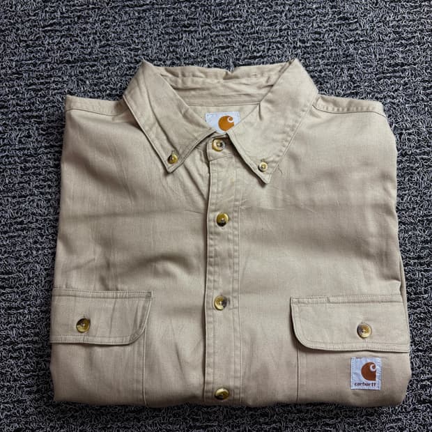 칼하트 투포켓 박시핏 워크 셔츠 1427