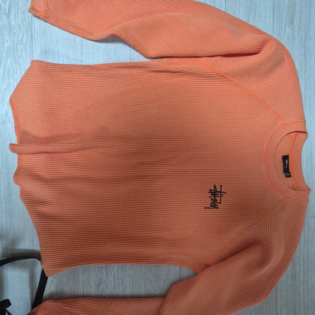 스투시 와플 롱슬리브M