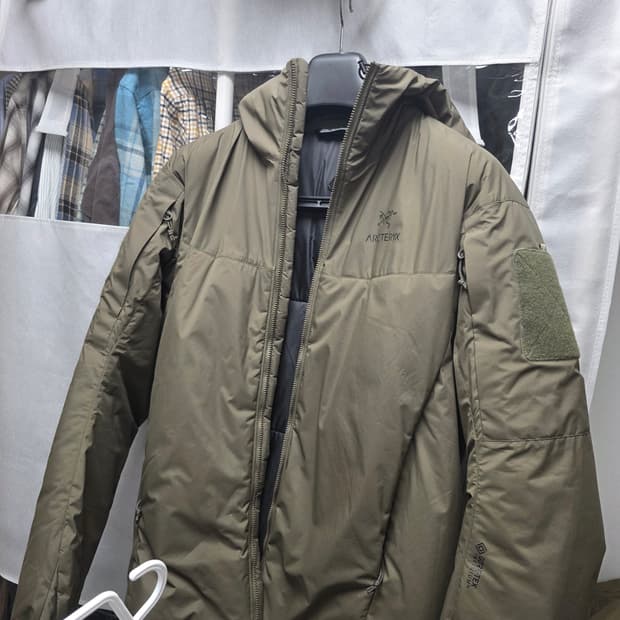 아크테릭스 리프 콜드 WX후디 GEN2 레인저그린 S