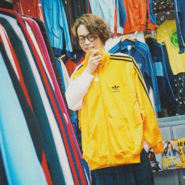 (스다 마사키 착용)90's 아디다스 빈티지 파이어버드 트랙탑 져지 XL