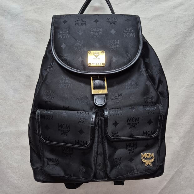 MCM 자가드 백팩
