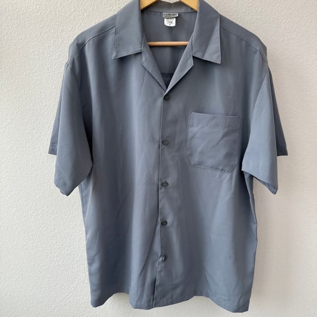 칼탑 Caltop OG 솔리드 반팔 셔츠 그레이 (미국제조 오리지널) 