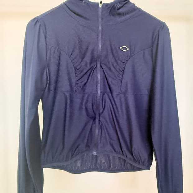 미스치프(MISCHIEF) 후드와플집업 네이비