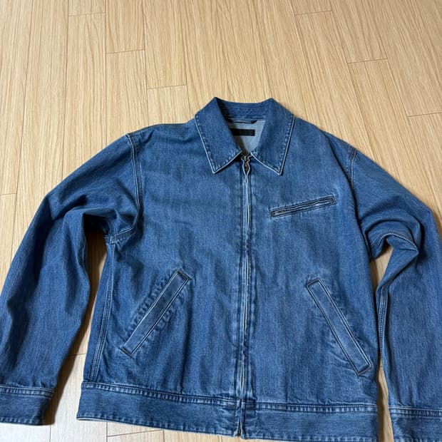 유니클로 집업 블루종