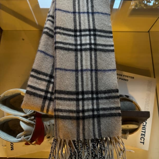 빈티지 캐시미어 머플러