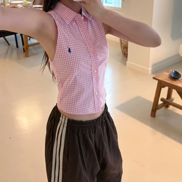 Polo Custom Halter Shirt