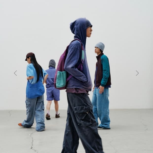 999휴머니티 ADVENTURE DYED CARGO PANT (PURPL