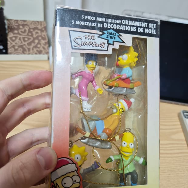 심슨패밀리 크리스마스 장식