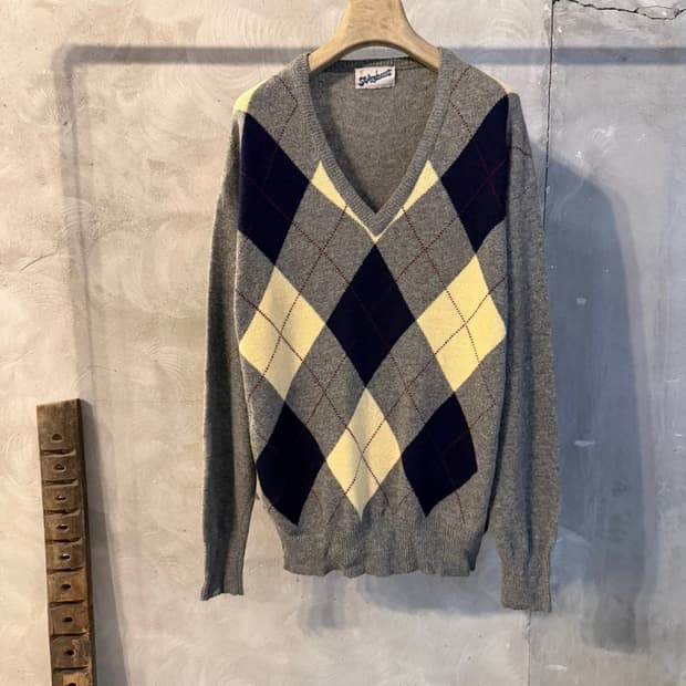 세인트 앤드류 스코티쉬 아가일 니트 100~103