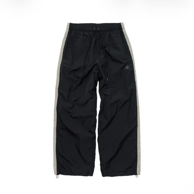 폴리테루 휴먼인덱스 휴먼 레트로 트랙 팬츠 네이비/베이지