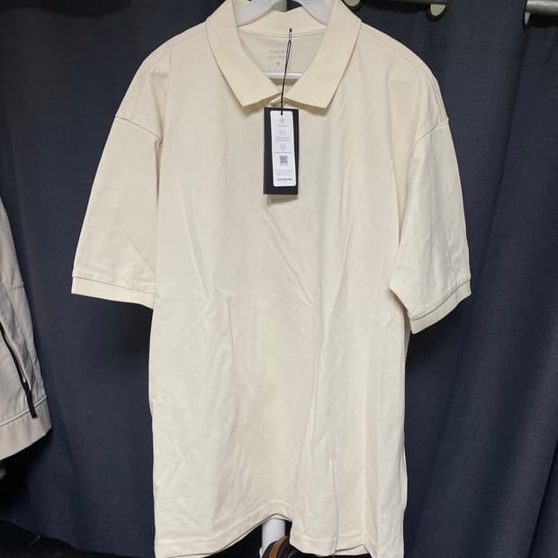 무신사 PK 카라티 크림 XL