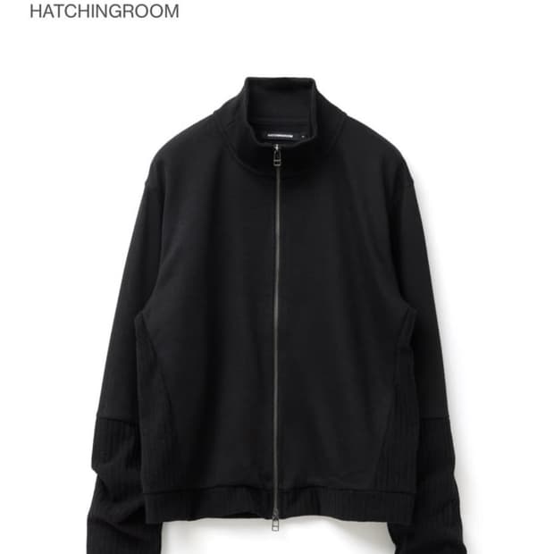 해칭룸  트랙 가디건  블랙 3사이즈