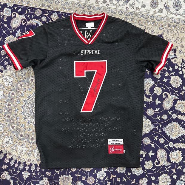 Supreme 14ss Hail Mary Jersey