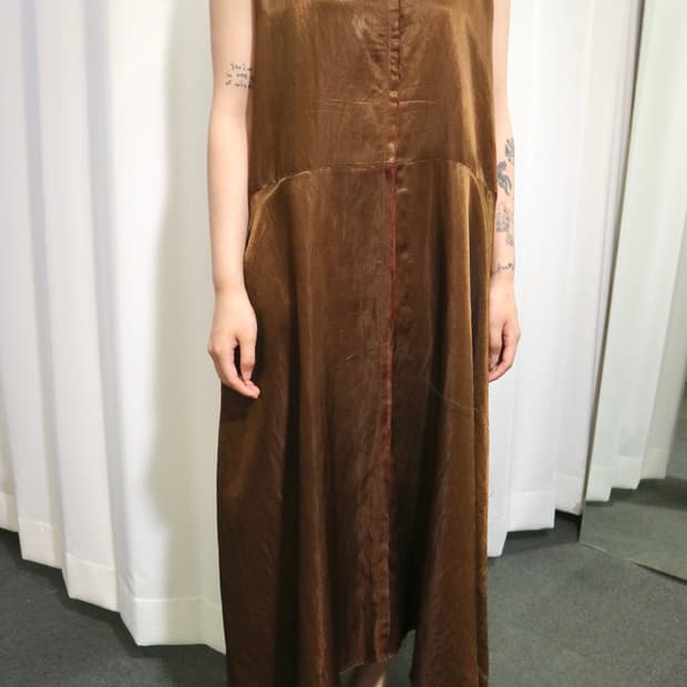 Song For The Mute cupro midi dress