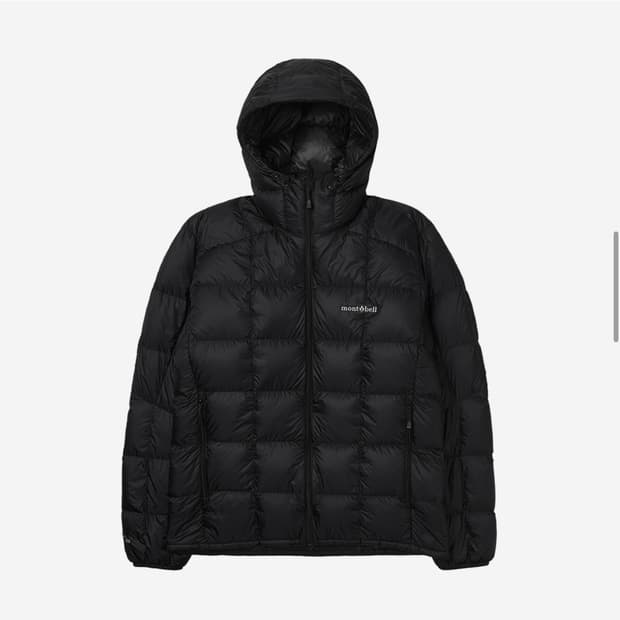 몽벨 슈페리어 다운 파카 블랙