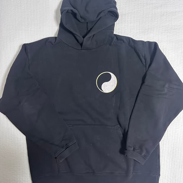 스투시 아워레가시 후드 블랙 XL