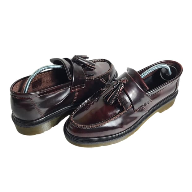 250-255) Dr.martens 닥터마틴 아드리안 테슬 로퍼 버건디