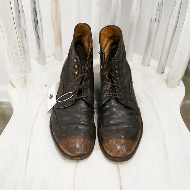 Brogue Lace-up Boots