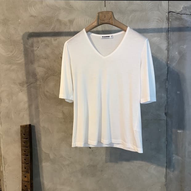 질샌더 브이넥 티셔츠 55